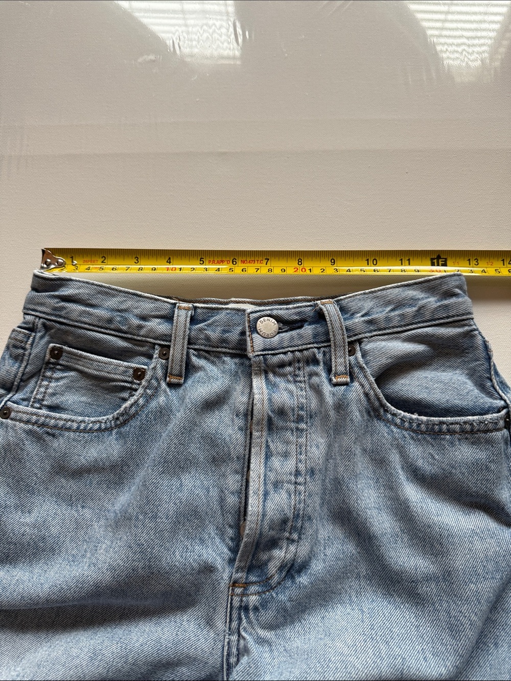 Aritzia Denim Forum High Rise 90’s Jeans - Picture 12 of 13
